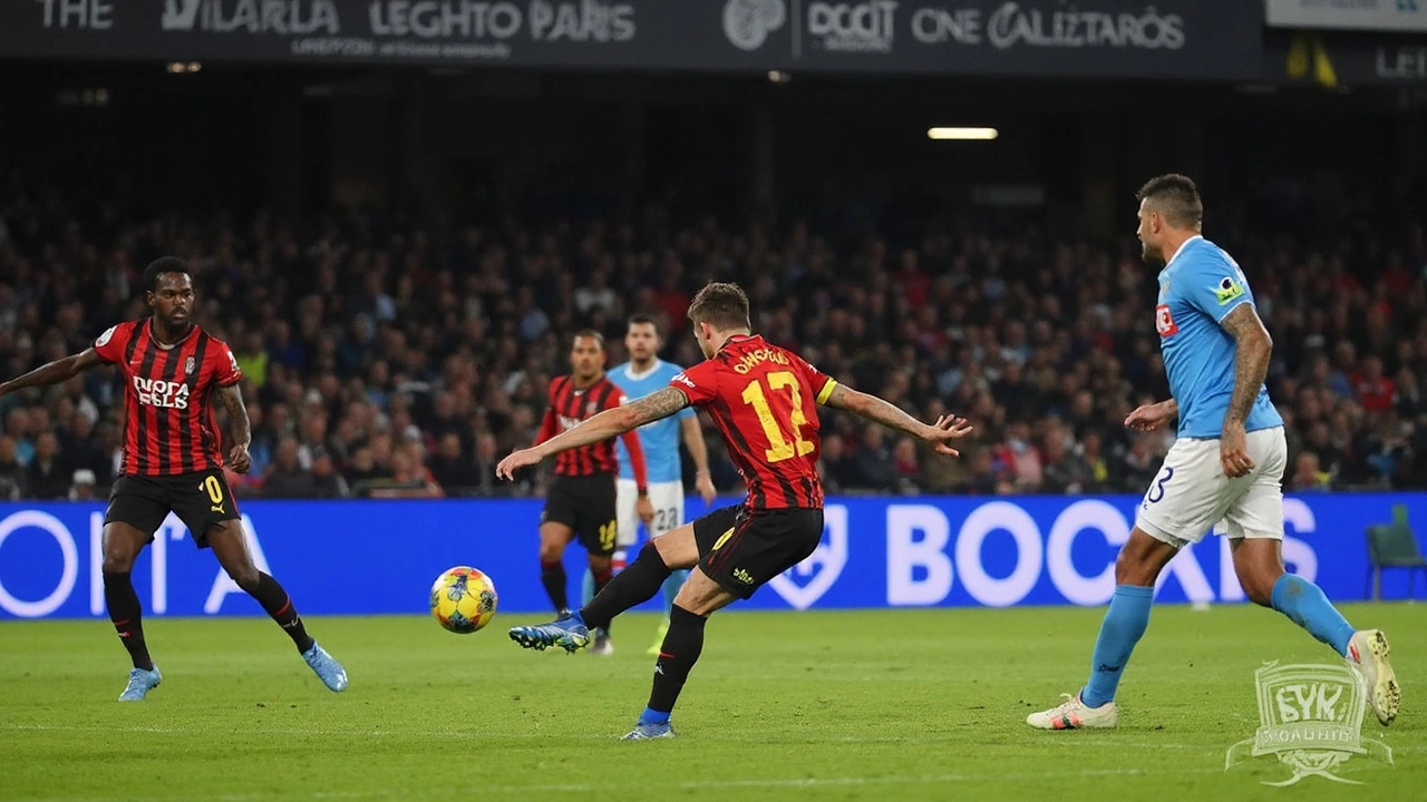 AC Milan Clash With Napoli Looms Large in Champions League Race