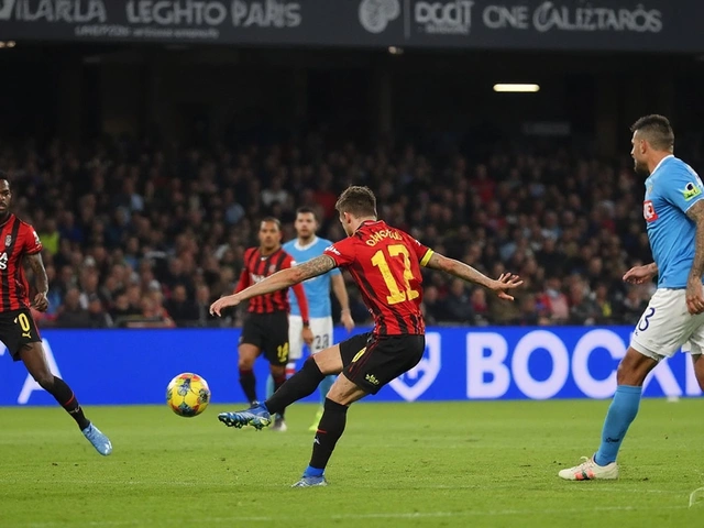 AC Milan Clash With Napoli Looms Large in Champions League Race