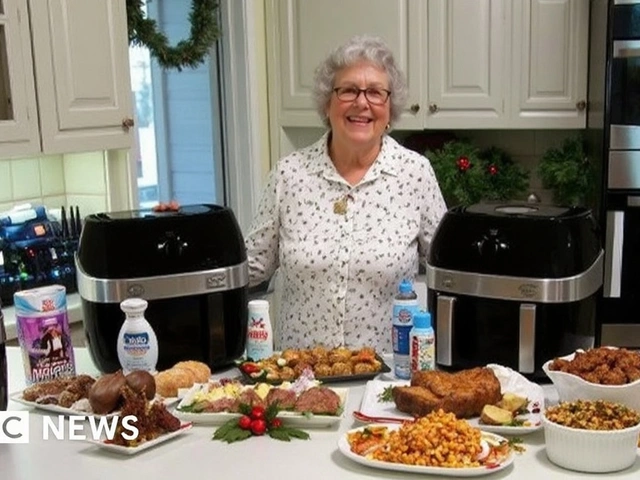 Using Five Air Fryers, Grandmother Reinvents Christmas Dinner for 11