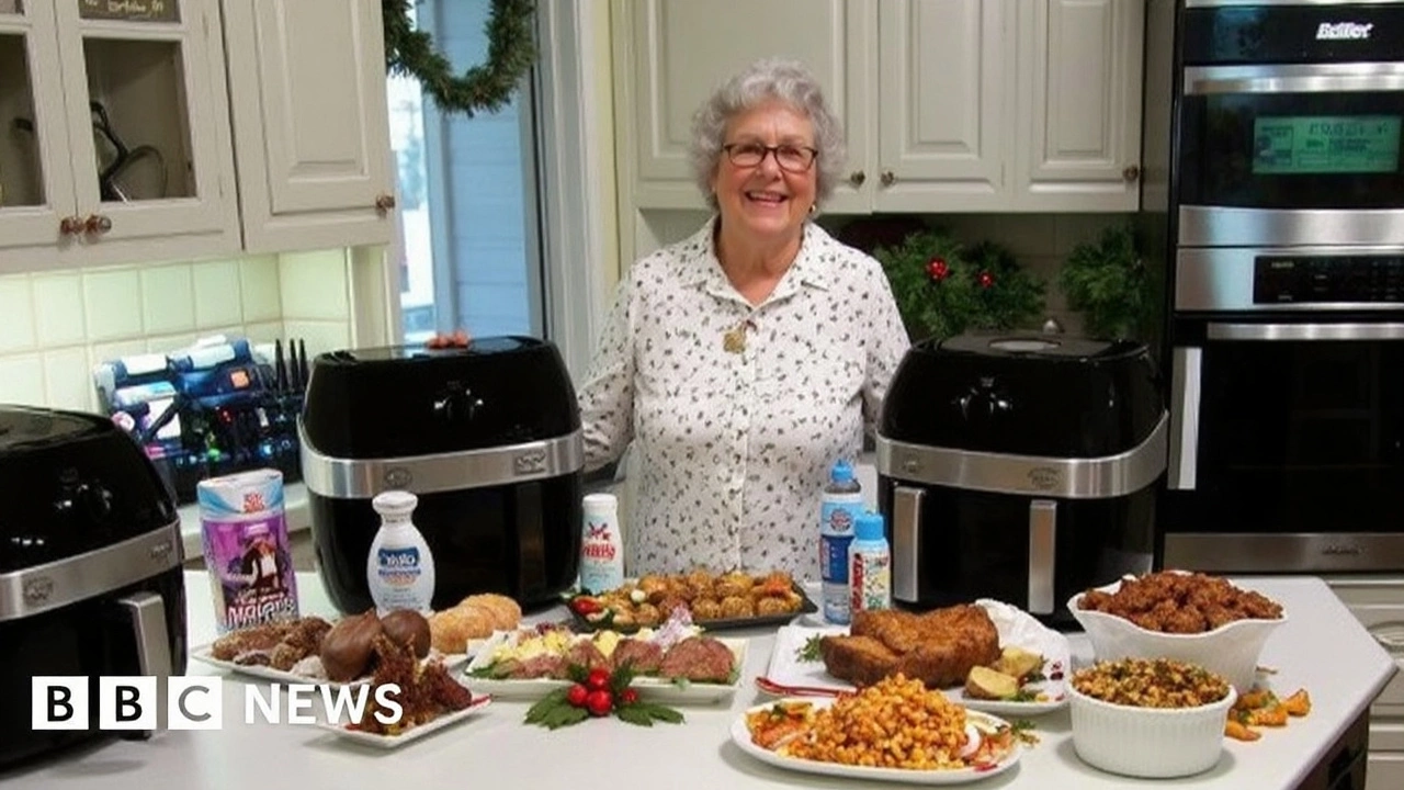 Using Five Air Fryers, Grandmother Reinvents Christmas Dinner for 11